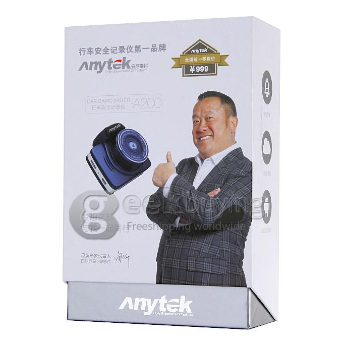 Anytek A200 1080P 30fps Car DVR 2.7