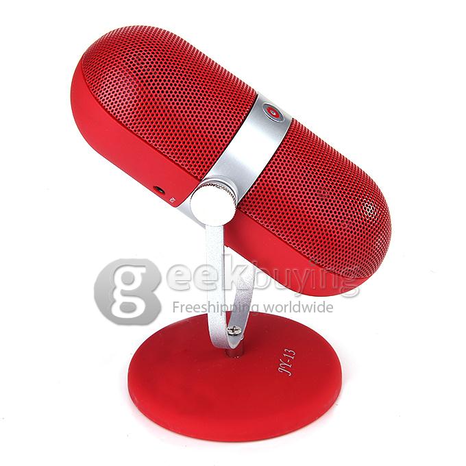 New JY-13 TF Card BT3.0 Wireless NFC Bluetooth Speaker Portable 25m Audio Player for Iphone Samsung Ipad - Red