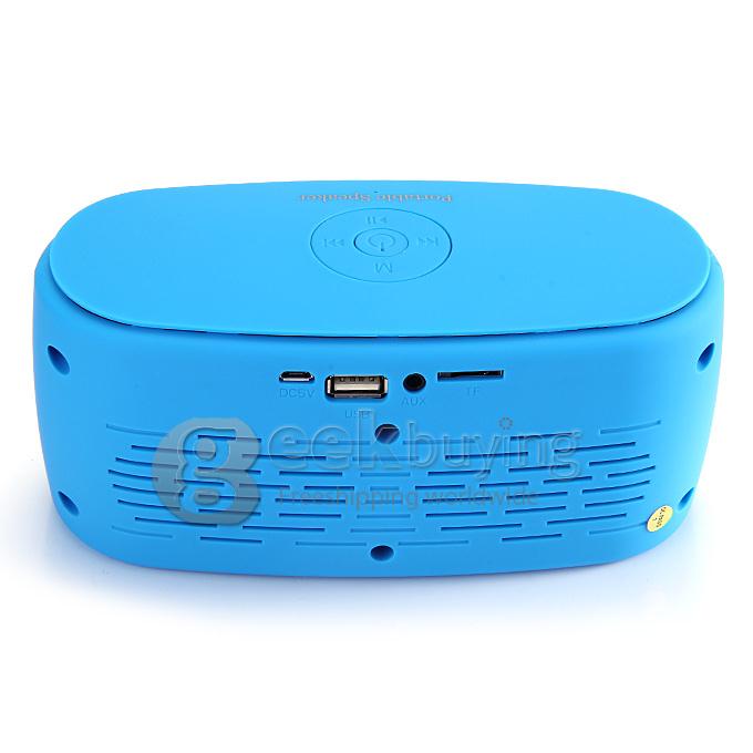 New YPS-B30 HIFI BT2.0+EDR Speaker MP3 Wireless USB Amplifier Stereo Sound Box With MIC Support TF Card - Blue