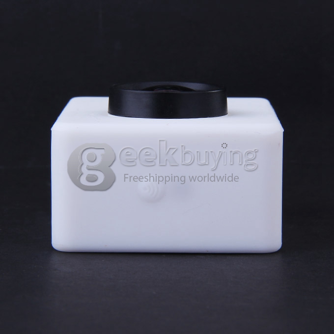 Silicone Protective Dirt-proof Soft Rubber Case Cover Skin for Yi Xiaoyi Action Sport Camera - White