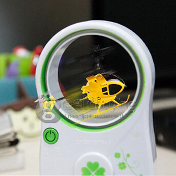 SYMA S6 Mini 3 Channel Super Mini Micro RC Remote Control Helicopter with Gyro - Yellow