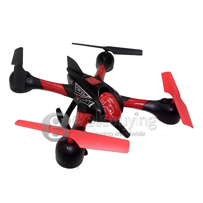 SKY HAWKEYE 1315S 5.8G FPV Real Time Transmission 2.4G 4CH 6 Axis RC Quadcopter with 0.3MP Camera Headless Mode -Red
