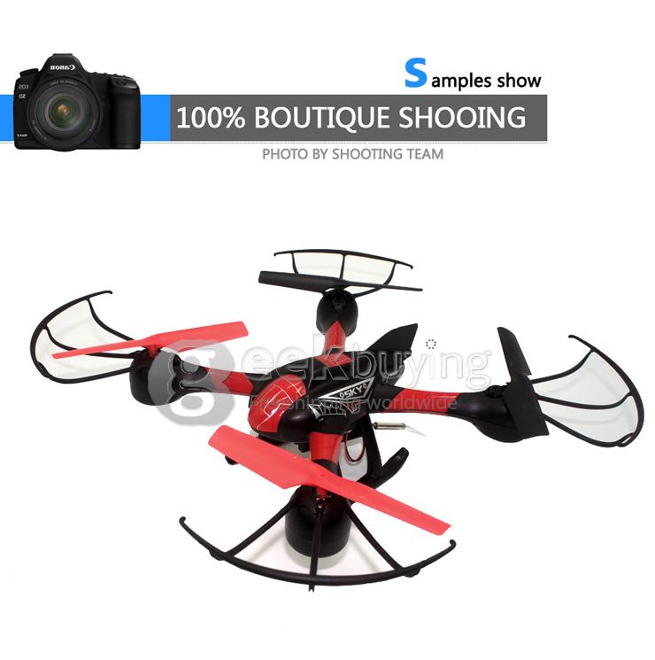 SKY HAWKEYE 1315S 5.8G FPV Real Time Transmission 2.4G 4CH 6 Axis RC Quadcopter with 0.3MP Camera Headless Mode -Red