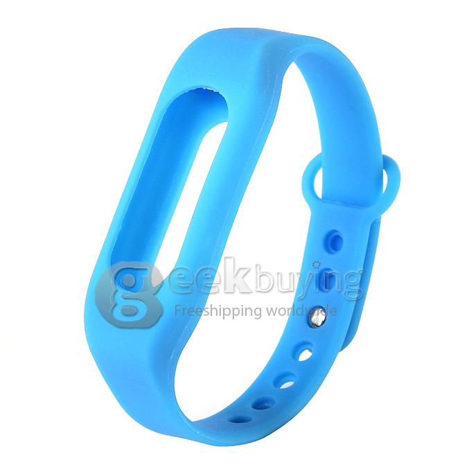WR-06 Wearable Wristband Bracelet 8GB 140H Digital Voice Recorder Wrist Band WAV Recording Format - Blue