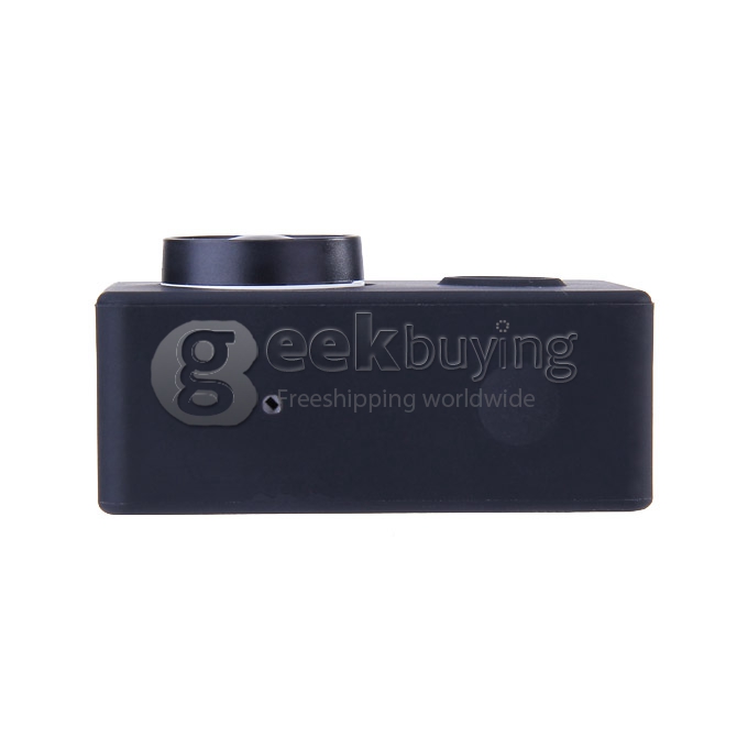 Silicone Protective Dirt-proof Soft Rubber Case Cover Skin for Yi Xiaoyi Action Sport Camera - Black