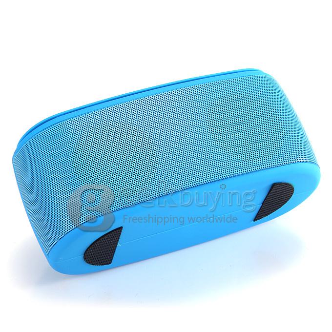 New YPS-B30 HIFI BT2.0+EDR Speaker MP3 Wireless USB Amplifier Stereo Sound Box With MIC Support TF Card - Blue
