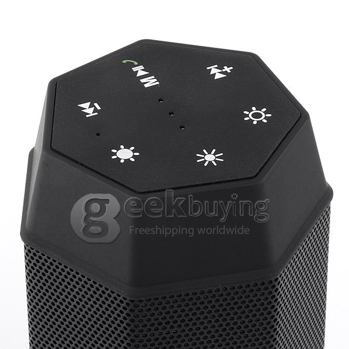 Portable Wireless Bluetooth 3.0+EDR Led Stereo Speaker With Mic Support TF Card For iPhone6 iPhone 6Plus S6 S6 Edge