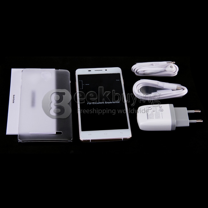 DOOGEE F2 IBIZA 5.0 Inch Android 4.4 Smartphone 4G FDD-LTE 64-Bits MTK6732 Quad Core 1.5GHz 13.0MP 1GB/8GB - White