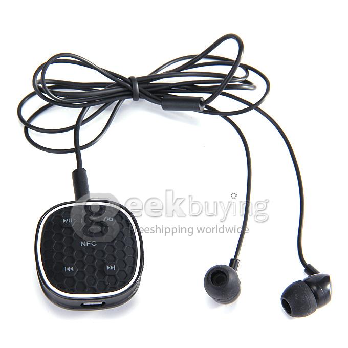 ZONOKI B92 Sports Stereo Wireless NFC BT4.0 Headset Sweat Proof Earphone Headphone For iPhone6/5/4 GalaxyS4/S3 - Black