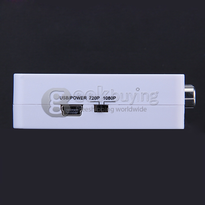 New Mini Composite AV CVBS to HDMI 720P 1080P(60Hz) HD Digital Video AV2HDMI Converter Adapter HDV-M615