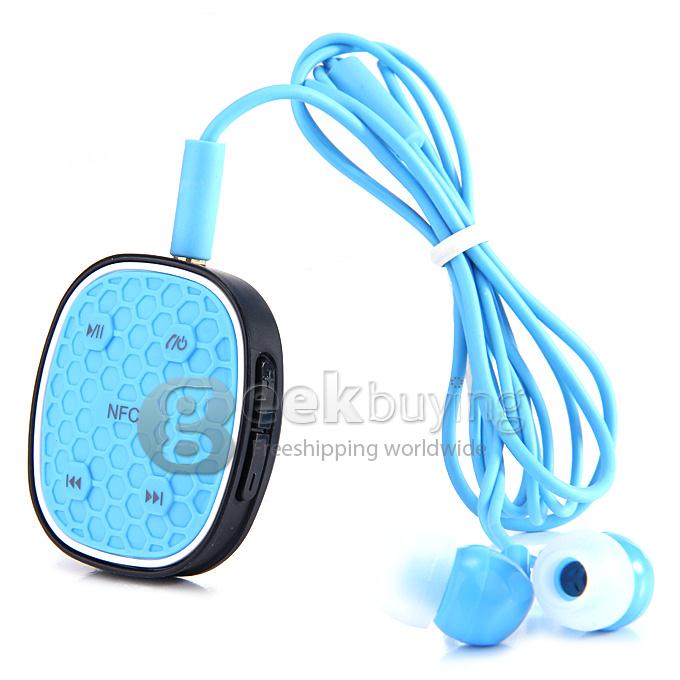 ZONOKI B92 Sports Stereo Wireless NFC BT4.0 Headset Sweat Proof Earphone Headphone For iPhone6/5/4 GalaxyS4/S3 - Blue