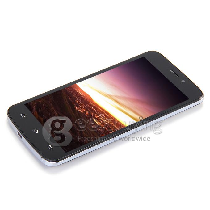 GOWIN A70 5.0 Inch QHD Pixels MTK6572 Dual Core 1.3GHz Smartphone Android 4.4 OS 8.0MP 3G GPS - Black