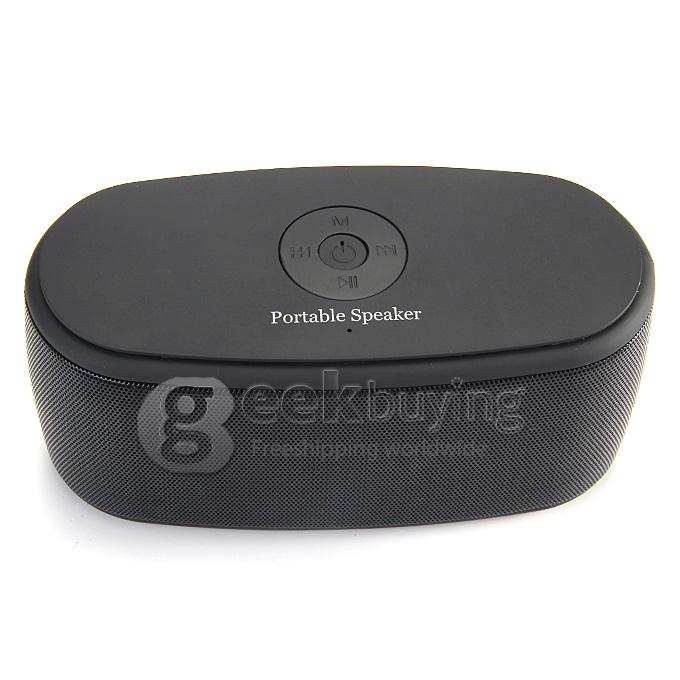 New YPS-B30 HIFI BT2.0+EDR Speaker MP3 Wireless USB Amplifier Stereo Sound Box With MIC Support TF Card - Black