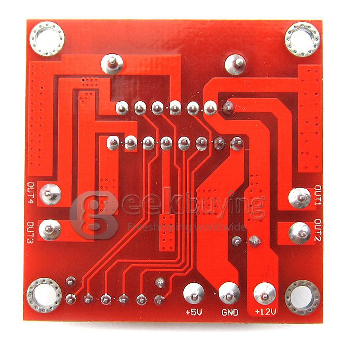 L298N H-Bridge Motor Driver Module 5~25V 2A For Arduino/AVR/STM32