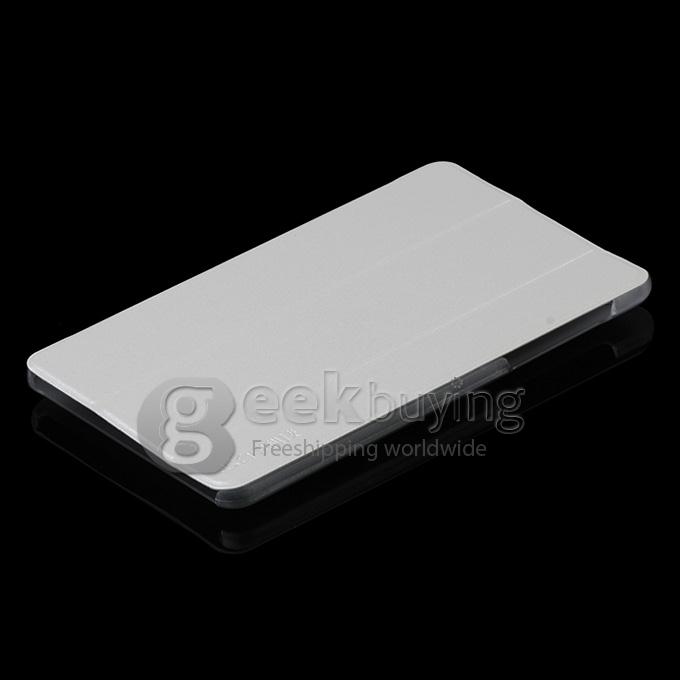 High Quality PU Leather Stand Case for 7 Inch Teclast P70 3G Tablet PC - White