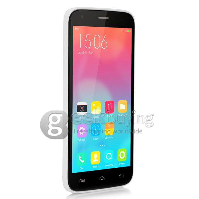 Doogee Valencia 2 Y100 5.0inch Android 4.4 1GB 8GB MTK6592 Octa Core 1.7GHz Smartphone 13.0MP 3G GPS OTG Hotknot- White