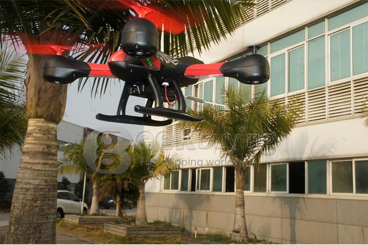SKY HAWKEYE 1315S 5.8G FPV Real Time Transmission 2.4G 4CH 6 Axis RC Quadcopter with 0.3MP Camera Headless Mode -Red