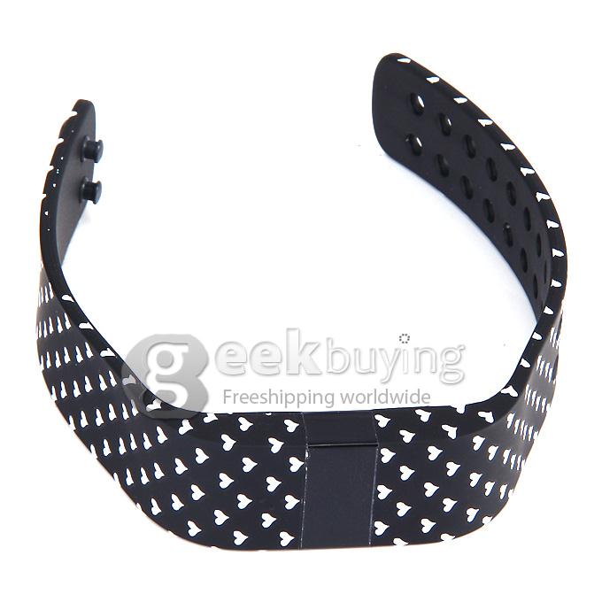 Digicare ERI IPX67 LED Smart Bracelet Bluetooth 4.0 Anti-lost Touch Screen Sports Thermometer - Black