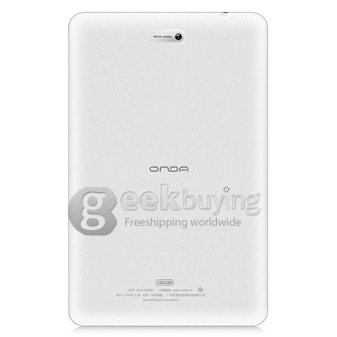 ONDA V891 8.9 Inch Dual OS Win 8.1 + Android 4.4 Tablet PC Intel Z3735F Quad Core 1.83Ghz 2GB/32GB OTG BT HDMI - Black + White