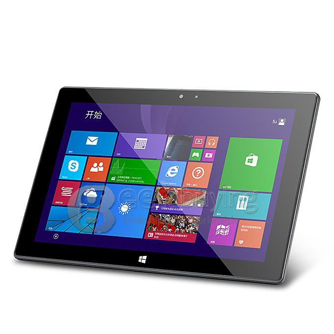 PIPO W8 10.1 Inch 4GB/128GB Windows8.1 Tablet PC Intel Core-M Dual Core 2.0GHz 10000mAh Battery IPS Retina 2560*1600 HDMI Bluetooth WiFi - Black+Grey