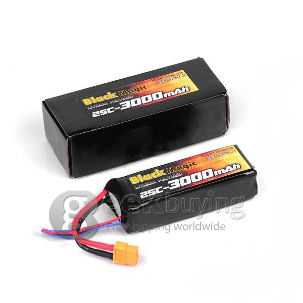 BlackMagic 3000mAh 11.1V Lithium Polymer Battery For DJI PHANTOM CX-20 Quanum Nova