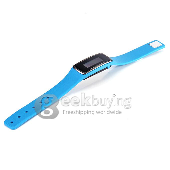 HX-V5 Waterproof Smart Wristband Bluetooth 4.0 OLED Screen Bracelet For iOS Android - Blue