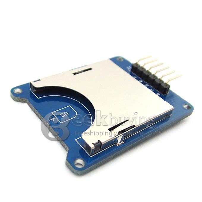 Arduino SPI SD TF Card Adapter v1.0 Module 3.3V/5V Compatible With RPi/STM32