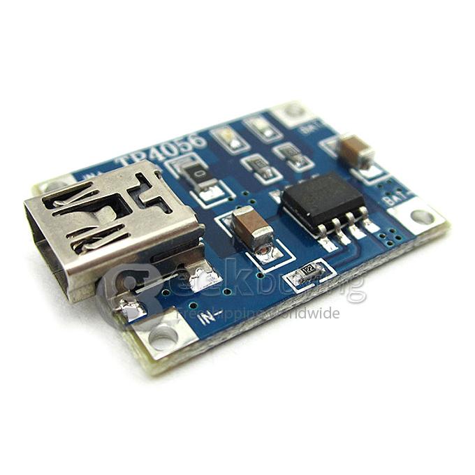 TP4056 1A 3.7V Lipo Battery Charging Board Charger Module Lithium Battery DIY Mini USB Interface