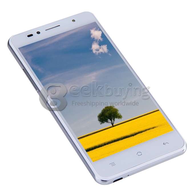 SISWOO C50 5.0inch 4G FDD-LTE Android 5.0 Smartphone MTK6735 Quad Core 1GB RAM 8GB ROM 8.0MP IPS HD - White