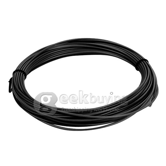 ABS 1.75mm Filament Consumables For 0.75mm 3D Printers 3D Printing - Black