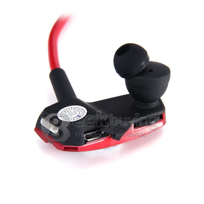 ZONOKI B97 Outdoor Neckband BT2.1+EDR 1Mbps Wireless Headphone Stereo Audio Headset With Magnetic - Red