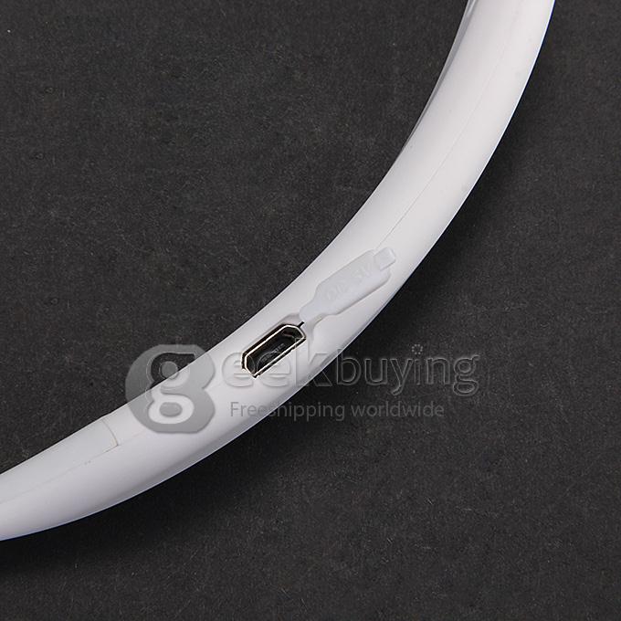 New AEC BQ-621 Sport BT4.1 NFC Stereo Headset Sweatproof Earphone Bulit-in 2 MIC For Smartphones - White