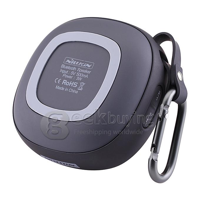 Nillkin Stone Outdoor Portable Mini Wireless BT4.1 Speaker Built-in Mic Support NFC Handfree - Black