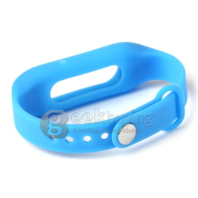 WR-06 Wearable Wristband Bracelet 4GB 70H Digital Voice Recorder Wrist Band WAV Recording Format - Blue