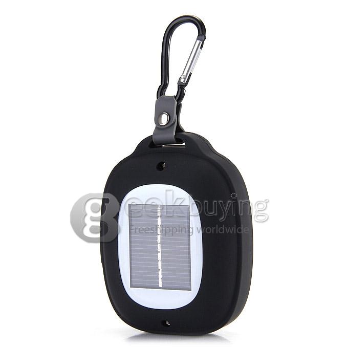 New 2693 Wireless Microphone Portable Phone Solar Bluetooth 2.1+EDR 2.4GHZ Speaker Support TF Card Handsfree - Black