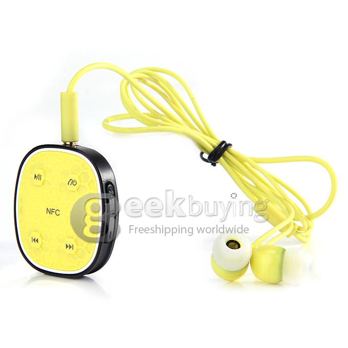 ZONOKI B92 Sports Stereo Wireless NFC BT4.0 Headset Sweat Proof Earphone Headphone For iPhone6/5/4 GalaxyS4/S3 - Yellow