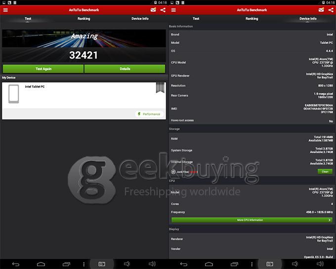 VOYO WinPad A1s 10.1