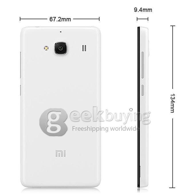 XIAOMI Redmi 2A 4.7 Inch 4G Smartphone Leadcore L1860C Quad Core 1.5GHz 1GB 8GB OGS HD Screen 8.0MP GPS+GLONASS - White