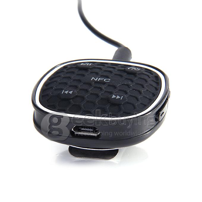 ZONOKI B92 Sports Stereo Wireless NFC BT4.0 Headset Sweat Proof Earphone Headphone For iPhone6/5/4 GalaxyS4/S3 - Black