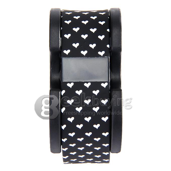 Digicare ERI IPX67 LED Smart Bracelet Bluetooth 4.0 Anti-lost Touch Screen Sports Thermometer - Black
