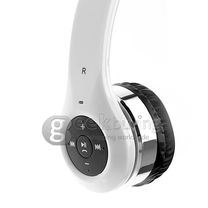 Stretchable Foldable Wireless Bluetooth V3.0 Headset Headphone With Mic For iPhone6 iPhone 6Plus S6 S6 Edge iPhone 6s - White