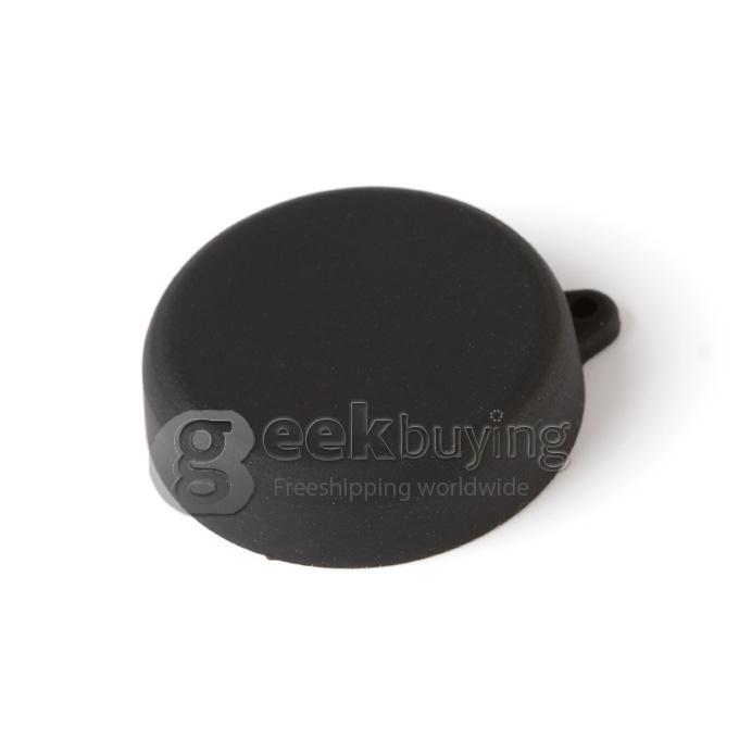 Soft Silicone Lens Cover Lens Cap for Xiaoyi Yi Xiaoyi Sport Camera - Black