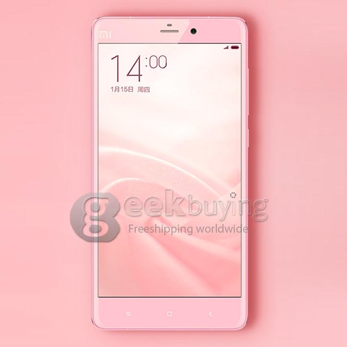 Xiaomi MI NOTE Pink Edition 5.7inch MIUI V6 3GB 16GB Android Phone Snapdragon 801 Quad Core 2.5GHz 13.0MP Smartphone