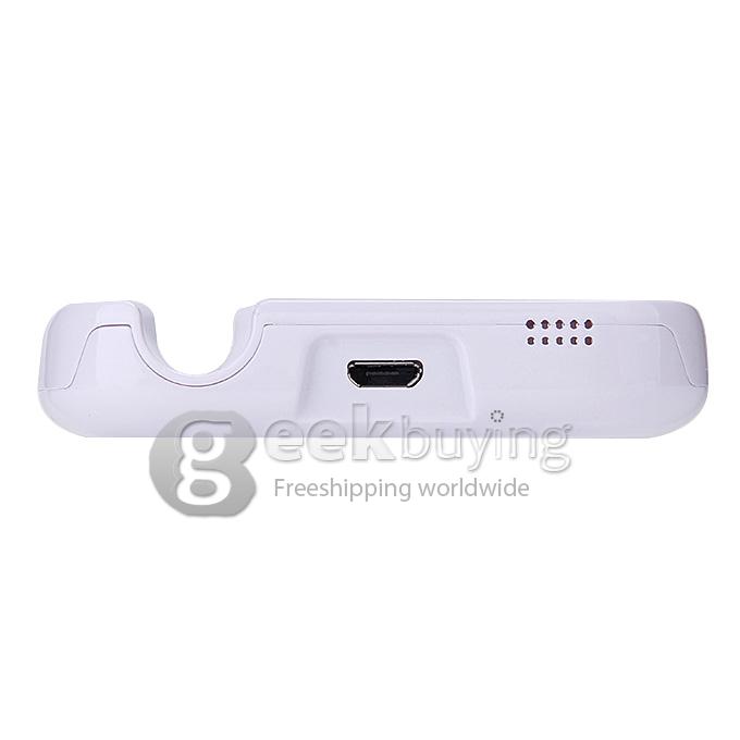 3200mAh Battery Power Pack Charger Case Cover For Samsung Galaxy S6 Edge G9250 - White