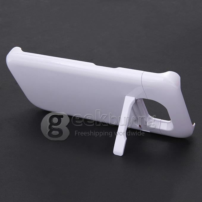 3200mAh Battery Power Pack Charger Case Cover For Samsung Galaxy S6 Edge G9250 - White