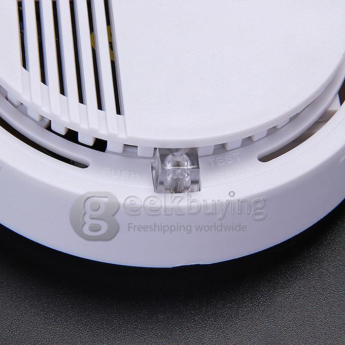 High Quality SS-168 Independent 9V Smog Detector Alarm Class A Ion Smoke Detector Fire Alarm - White