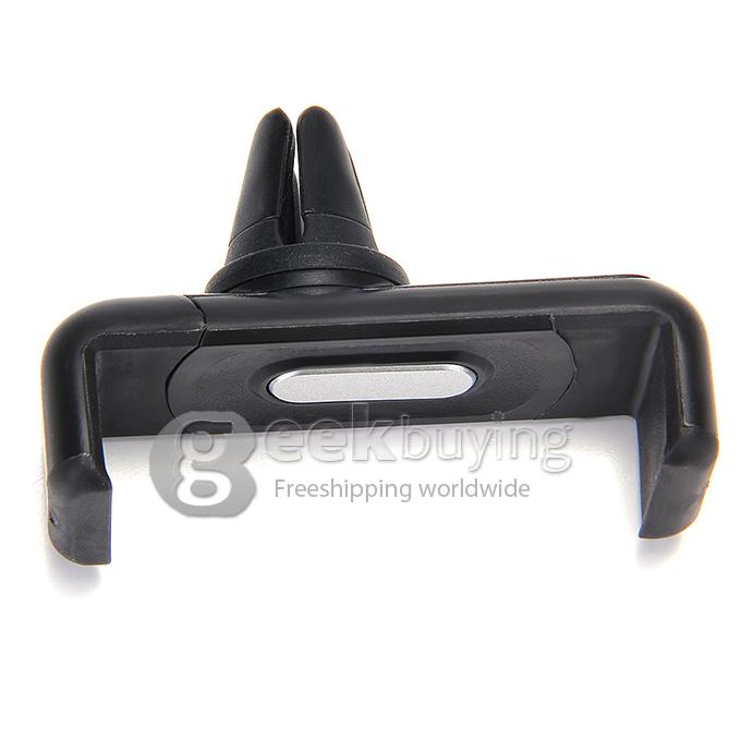 K6 Car Mount Stand Holder Universal 6 Inch Mobile Cell Phone Holder Air Vent plus for IPhone 6 Plus Samsung S6 iPhone 6s plus - Black