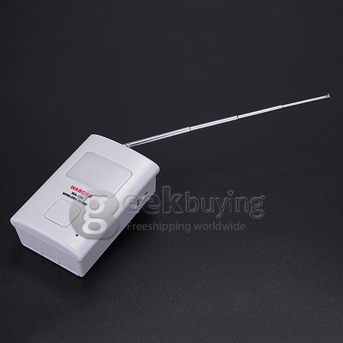 WA-130 New Digital Wireless Human Sensing Doorbell Waterproof Theftproof Alarm With Night Lamp - White