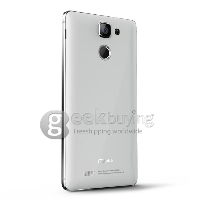 Mlais M7 5.5 inch HD 4G LTE Android 5.0 3GB 16GB 64bit MTK6752 Octa Core 1.7GHz Smartphone 13.0MP Fingerprint ID - White