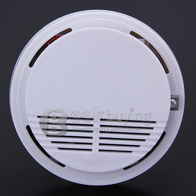 High Quality SS-168 Independent 9V Smog Detector Alarm Class A Ion Smoke Detector Fire Alarm - White